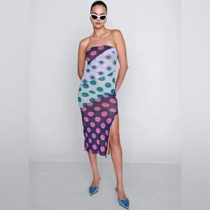 Miaou LILA DRESS - POLKA DOT PATCHWORK -
XS